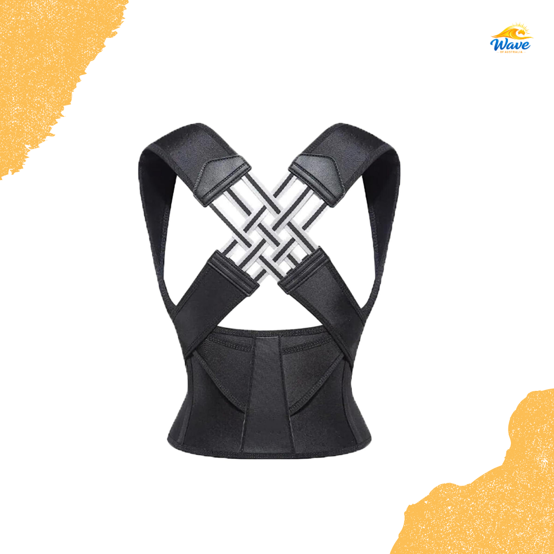 Adjustable Posture Corrector Shoulder Brace Belt Low Back Support for Women Men
