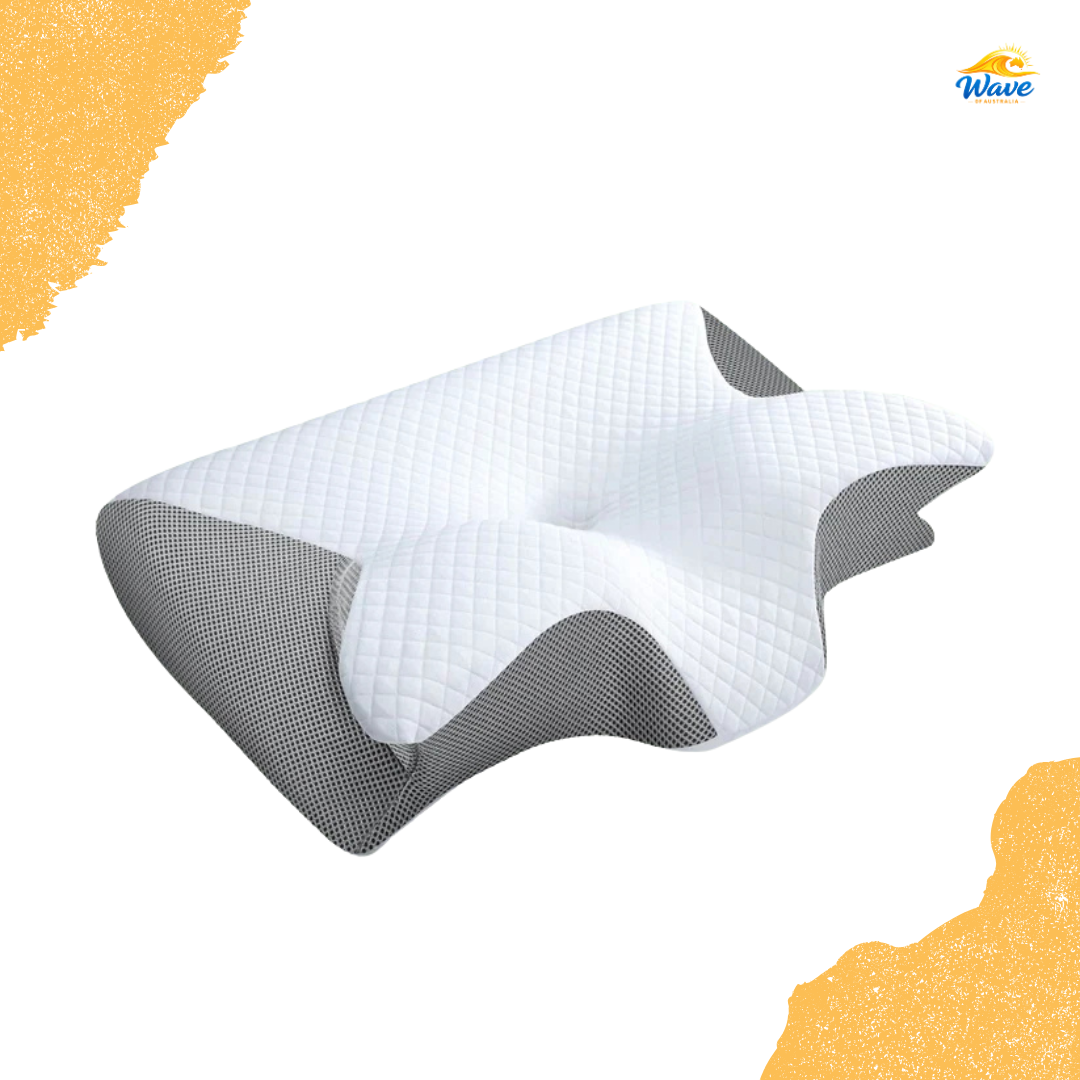 PORIYA Ergonomic Cervical Pillow Memory Foam Pillow Cooling Neck Support Pillow