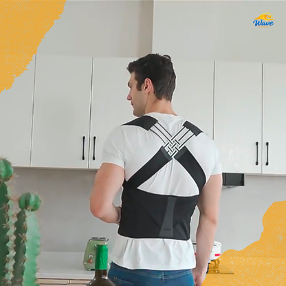 Adjustable Posture Corrector Shoulder Brace Belt Low Back Support for Women Men