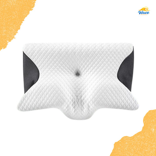 PORIYA Ergonomic Cervical Pillow Memory Foam Pillow Cooling Neck Support Pillow